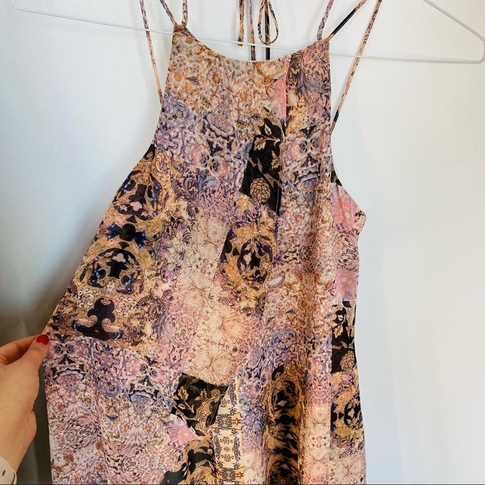 Bcbg Generation Pink Cream Patchwork Paisley Prin… - image 2